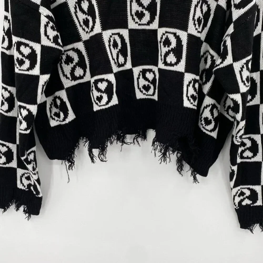 Distressed Sweater - Picture 2 of 4